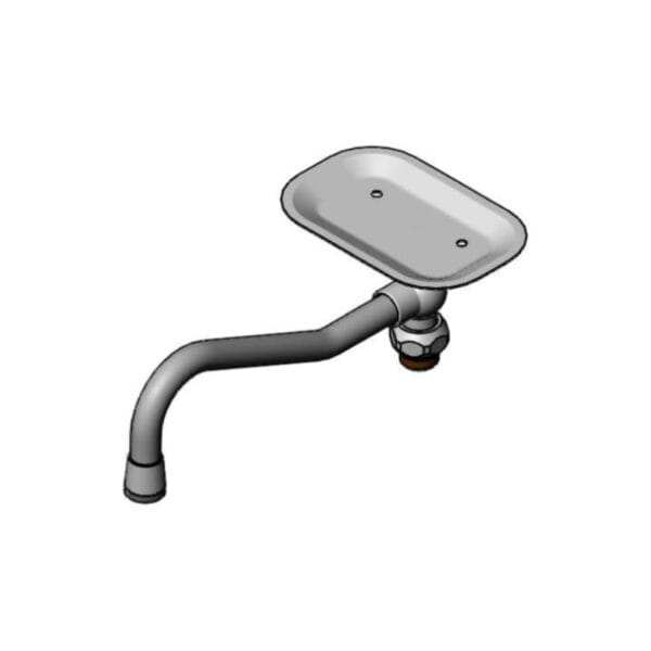 T&S  161X  8'' Swing W/ Soap Dish Attachment