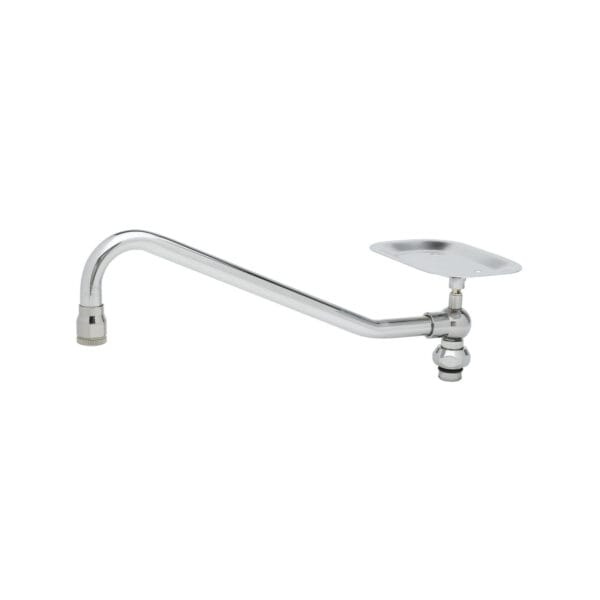 T&S  162X  12'' Swing Nozzle W/ Soap Dish Attachment