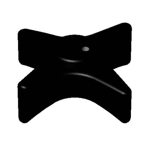 T&S  193L  Black 4-Arm Lab Handle