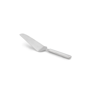 stainless steel hollow-handle pastry server.
