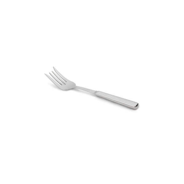 stainless steel hollow handle serving fork.