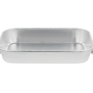 stainless steel roast pan.