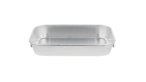 stainless steel roast pan.
