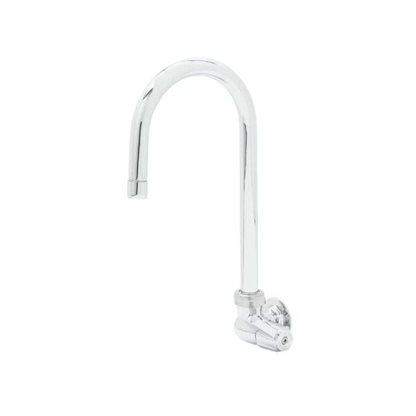 T&S  5F-1WLX05  equip 1-Hole, 1- Temp Wall mt Fct