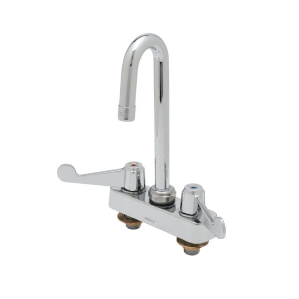 T&S  5F-4CWX05  Equip 4'' C/C Deck mt Workboard Fct W/ 5-1/2'' Swivel