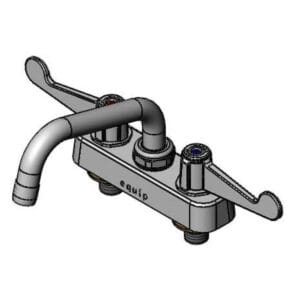 T&S  5F-4CWX06  Equip 4'' C/C Deck mt Workboard Fct W/ 6'' Swing, 4'' Wrist