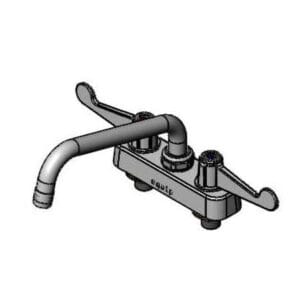 T&S  5F-4CWX08  Equip 4'' C/C Deck mt Workboard Fct W/ 8'' Swing, 4'' Wrist
