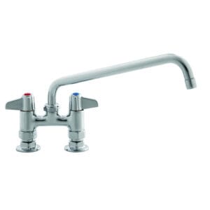 T&S  5F-4DLS12A  4'' Deck mt Fct, 12'' Swing Nozzle