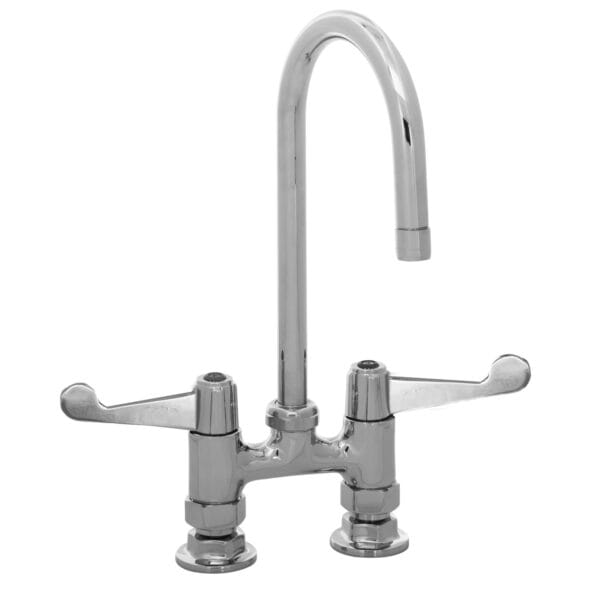 T&S  5F-4DWS05  4'' Deck Mt Fct, 5-1/2'' Swivel G.N.