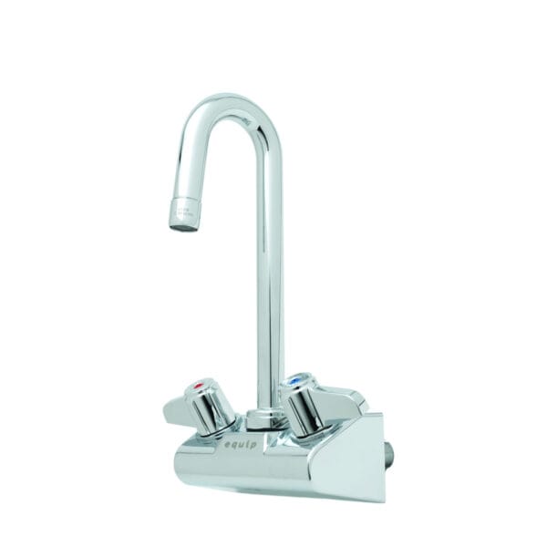 T&S  5F-4WLX03-VF05  Equip 4'' Wall mt Fct W/ 3'' Swivel G.N.