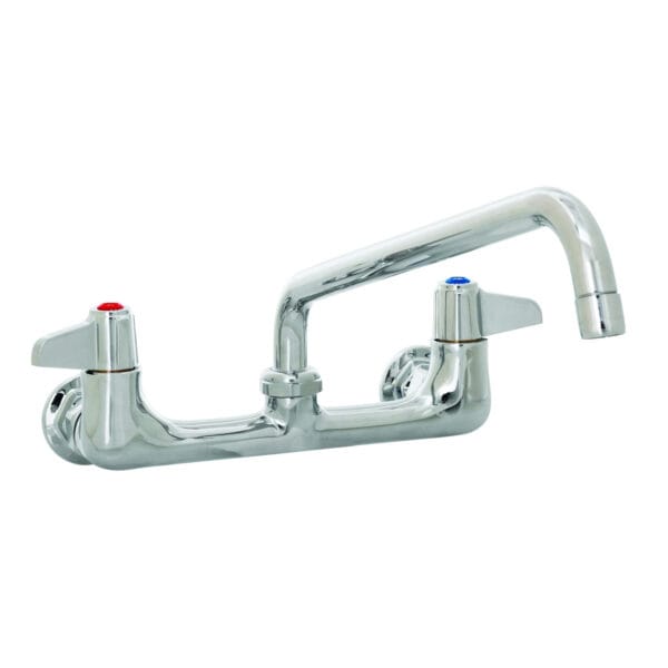 T&S  5F-8WLX06  Fct, Wall mt, 8'' Cntrs, 6'' Swing