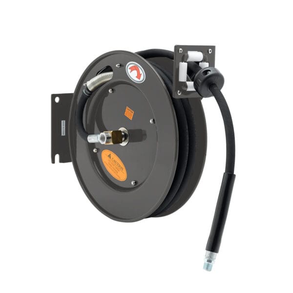 T&S  5HR-222  Hose Reel, Open, Powder coat Steel, 3/8'' ID x 25' Hose