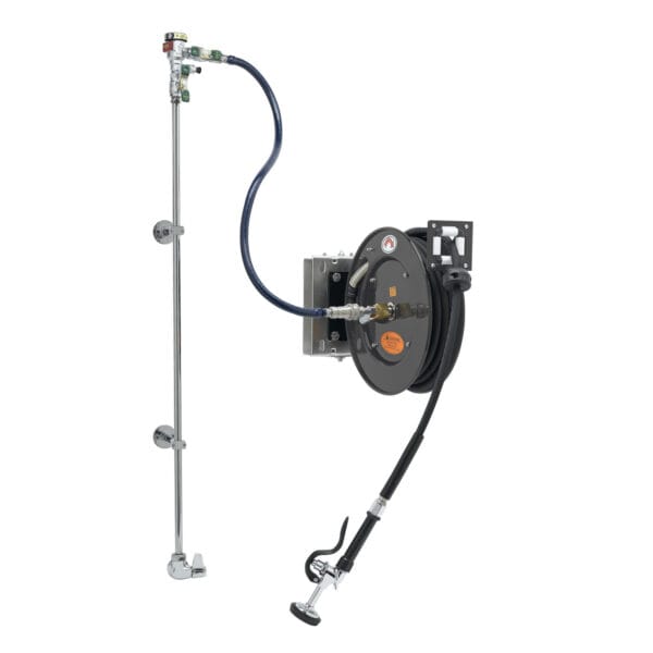 T&S  5HR-232-01WE2  EQUIP Hose Reel System, 1--Temp Wall mt Base Fct