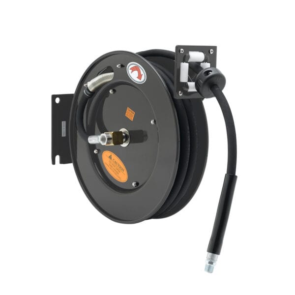 T&S  5HR-232  Hose Reel, Open, Powder coat Steel, 35' X 3/8'' Id Hose