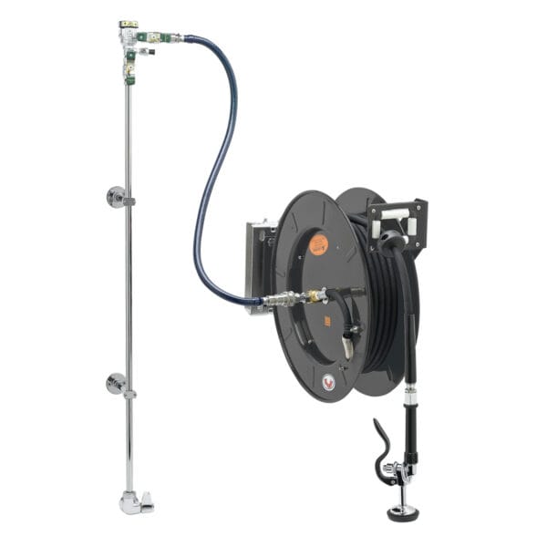 T&S  5HR-242-01WE2  EQUIP Hose Reel System, 1--Temp Wall mt Base Fct