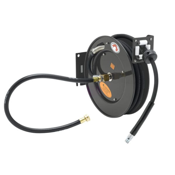 T&S  5HR-242-GH  Hose Reel, Open, Powder coat Steel, 3/8'' X 50' Hose
