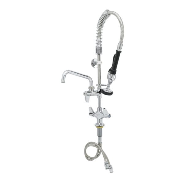 T&S  5MPH-2SLN-08  Equip Mini-PRU: 1-Hole, Dual-Temp, 5SV, 8'' Swing