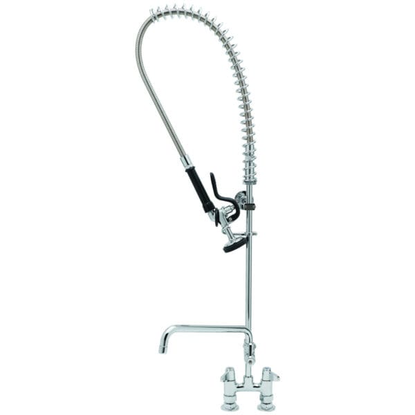 T&S  5PR-4D12  Equip PRU, 4'' Deck mt Base, Fct W/ 12'' Swing Nozzle