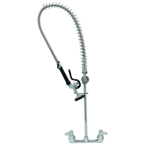 T&S  5PR-8W00  PRU, Wall mt Base, 8'' Cntrs, 6'' Wall Brkt