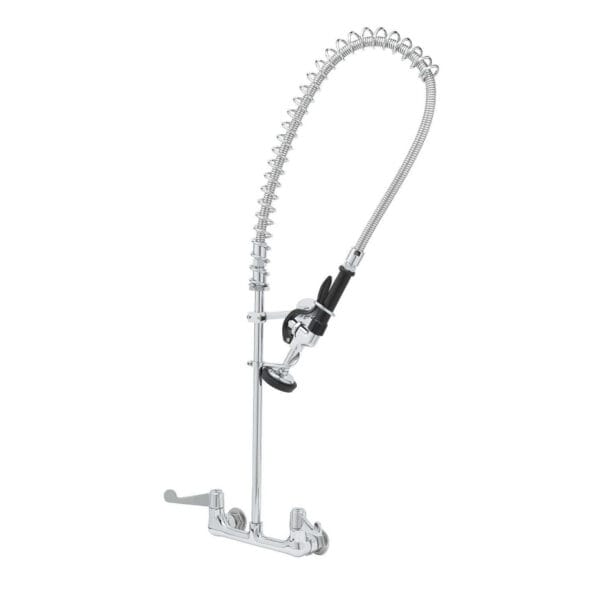 T&S  5PR-8WWS00  PRU, 8'' Wall mt, Ceramas, 4'' Wrist, Elbow Kit, Wall Brkt