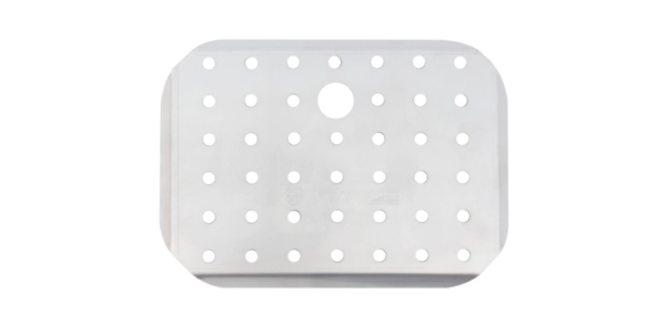 Stainless steel steam pan false bottom.