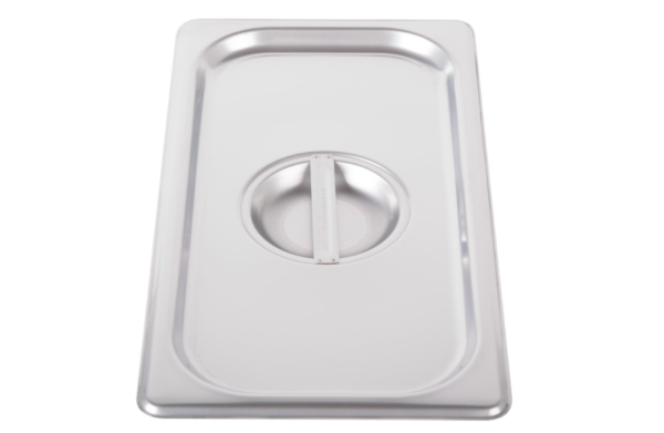 stainless steel steam table lid.