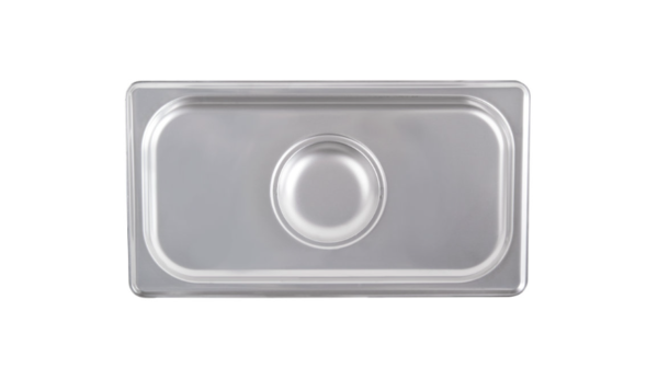 stainless steel steam table lid.