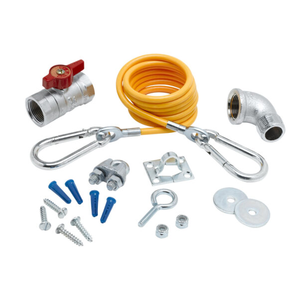 T&S  AG-KD  Gas Appliance Connectors, Installation Kit w/ 3/4'' Elbow