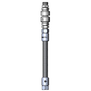 T&S  B-0012-VB  Hose, 12'' flex SS, Backflow Preventer B-0970-Fe
