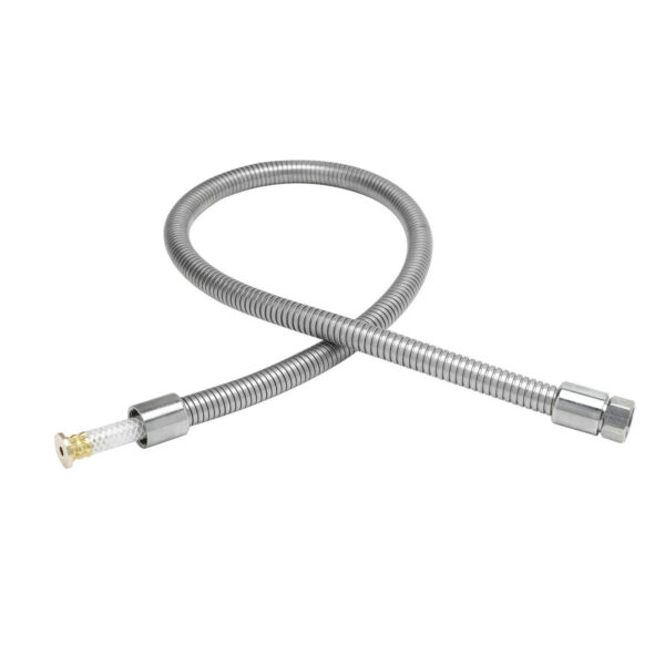 T&S  B-0036-H2A  Hose, 36'' flex SS, Less Handle