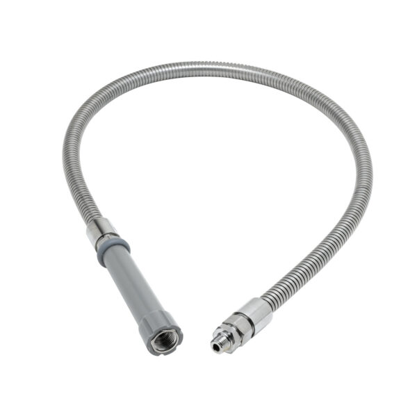 T&S  B-0044-HF  Hose, 44'' flex SS w/ Adapter