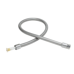 T&S  B-0050-H2A  50'' flex SS Hose, Less Handle