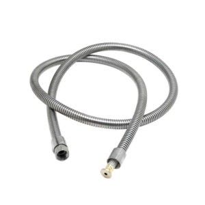 T&S  B-0066-H2A  Hose, 66'' flex SS, Less Handle