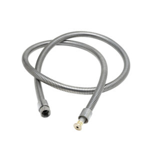T&S  B-0068-H2A  Hose, 68'' flex SS, Less Handle