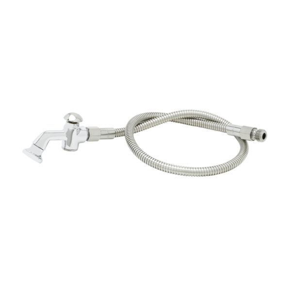 T&S  B-0101  Spray Vlv W/ Rosespray Head & 38'' flex Ss Hose 013E-36