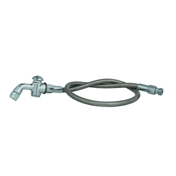 T&S  B-0101-A68  Spray Vlv W/ Aerator, 68'' flex SS Hose 013E-68