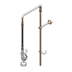 T&S  B-0111-02  PRU Subassembly: Overhead Swivel Arm, Wall Brkt