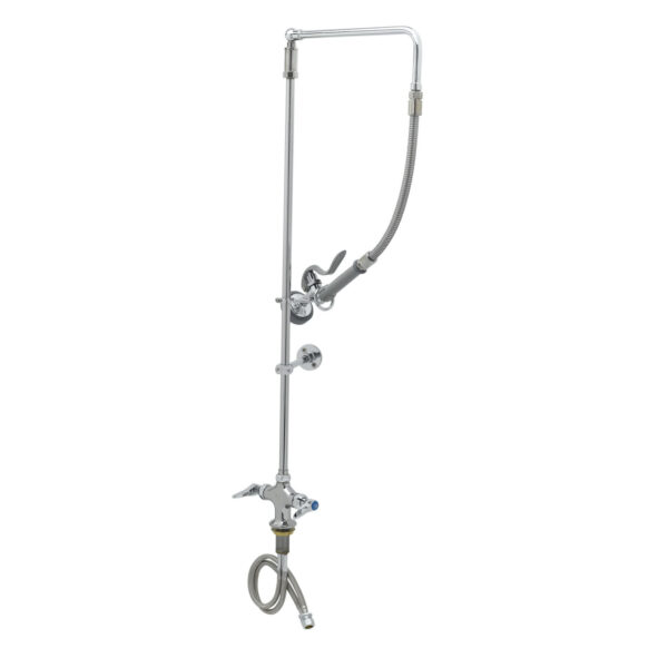 T&S  B-0111-B  Easyinstall PRU: Overhead Swivel Arm, 1-Hole Base