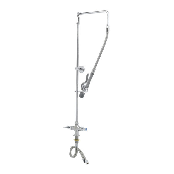 T&S  B-0111-BC  Easyinstall PRU: Overhead Swivel Arm, 1-Hole Base