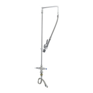 T&S  B-0111-C  Easyinstall PRU: Overhead Swivel Arm, 1-Hole Base
