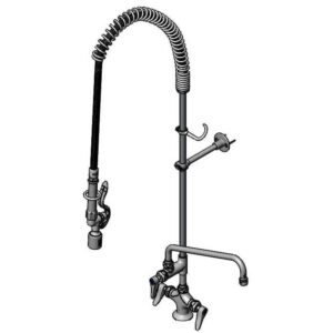 T&S  B-0113-12-CR-BC  PRU Unit W/ Ceramas, Wall Brkt, 12'' Swing, B-0107-C