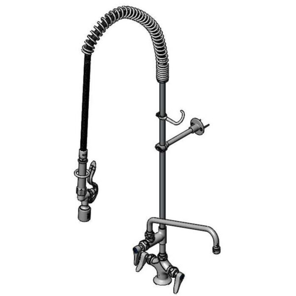 T&S  B-0113-12-CR-BC  PRU Unit W/ Ceramas, Wall Brkt, 12'' Swing, B-0107-C