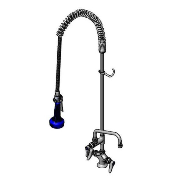 T&S  B-0113-A06-08  Easyinstall PRU, 1-Hole Base, 6'' Fct, 18'' Lines, B-0108