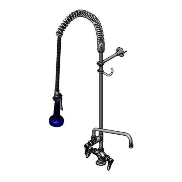 T&S  B-0113-A12-B08  Easyinstall PRU, 1-Hole Base, 12'' Fct