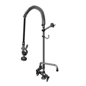 T&S  B-0113-A12B-TEE  Easyinstall PRU, 12'' Nozzle, B-0107, Wall Brkt