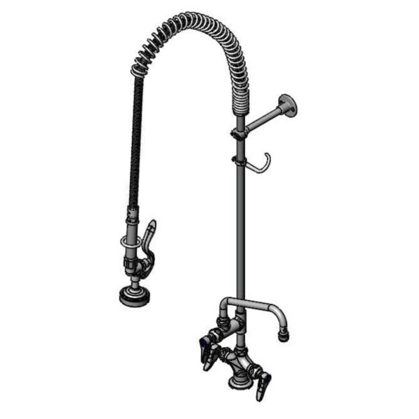 T&S  B-0113-ADF08-B  Easyinstall PRU, 1-Hole Base, 8'' Fct
