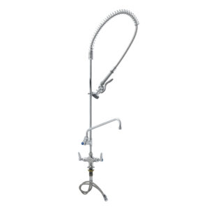 T&S  B-0113-ADF12  Easyinstall PRU, 1-Hole Base, 12''  Fct, 18'' Flex Lines