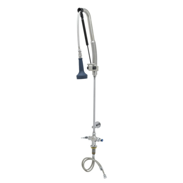 T&S  B-0113-CR-B8P  Pull-Down PRU w/ Cerama cart,Lever, WallBrkt