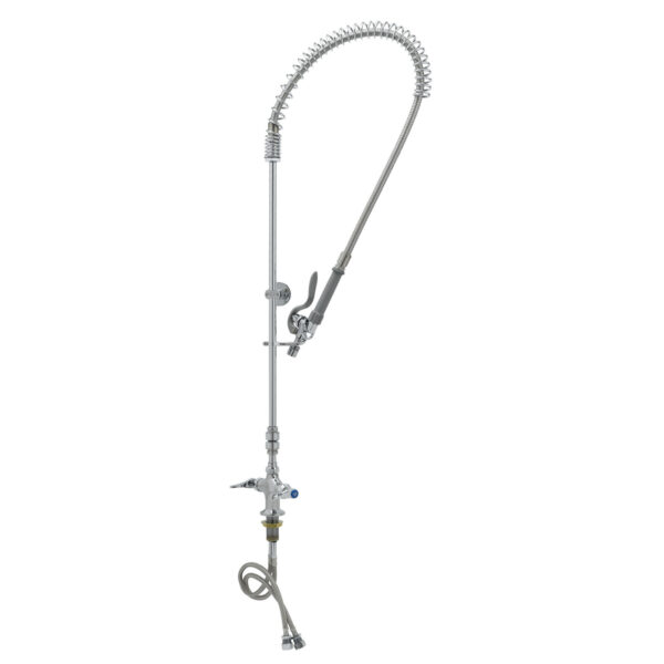 T&S  B-0113-CR-BVB-A  1- Deck mt Vertical Glass Filler, Cerama cart