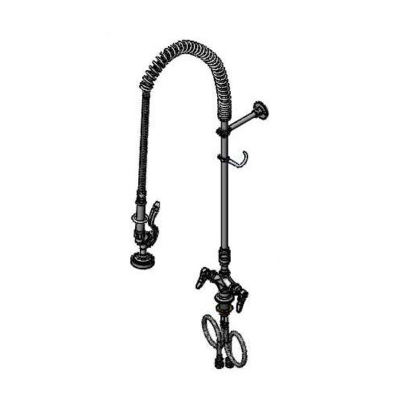 T&S  B-0113-V-B  Easyinstall PRU, B-0970-Fez & 6'' Wall Brkt